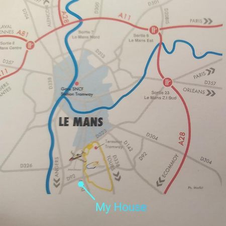 Chambres Le Mans 24 Heures Arnage Bagian luar foto