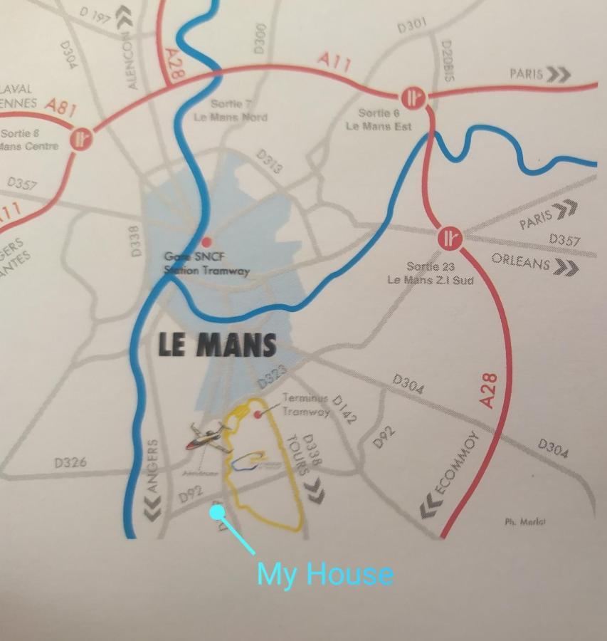 Chambres Le Mans 24 Heures Arnage Bagian luar foto